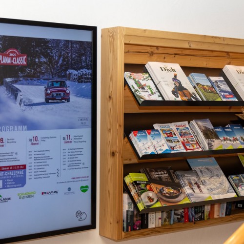 Neuer Empfangs- und Barbereich im Aparthotel Ramsau