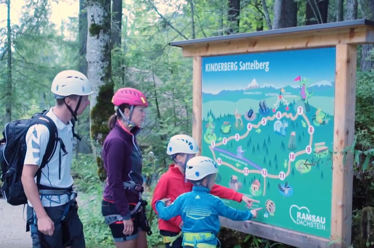 Umweltlehrpfad und Kinderklettern