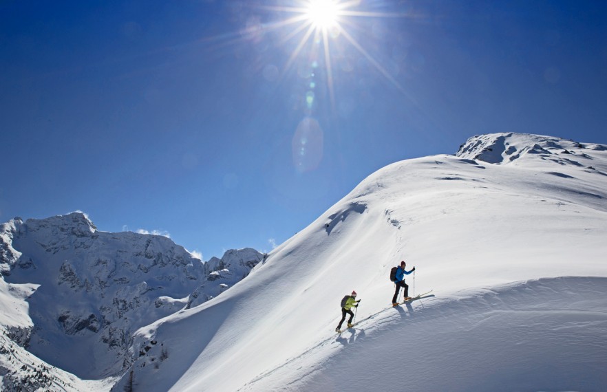 Skitour in Ramsau am Dachstein, Steiermark
